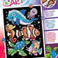 Sequin Art Red, Sealife Scene, Sparkling Arts and Crafts Picture Kit; Creative Crafts for Adults and Kids
