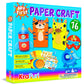 KRAFUN My First Safari Animal Craft Kit - 18 DIY Zoo Animal Projects for Toddlers, Creative Arts & Crafts for Kids Ages 3-8