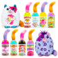 Basic Fun Misfittens Cats Plush - Series 3 Wild Cats, Polyester, 1 Count, Various Colors, Surprise Collectible Toy for Ages 3+