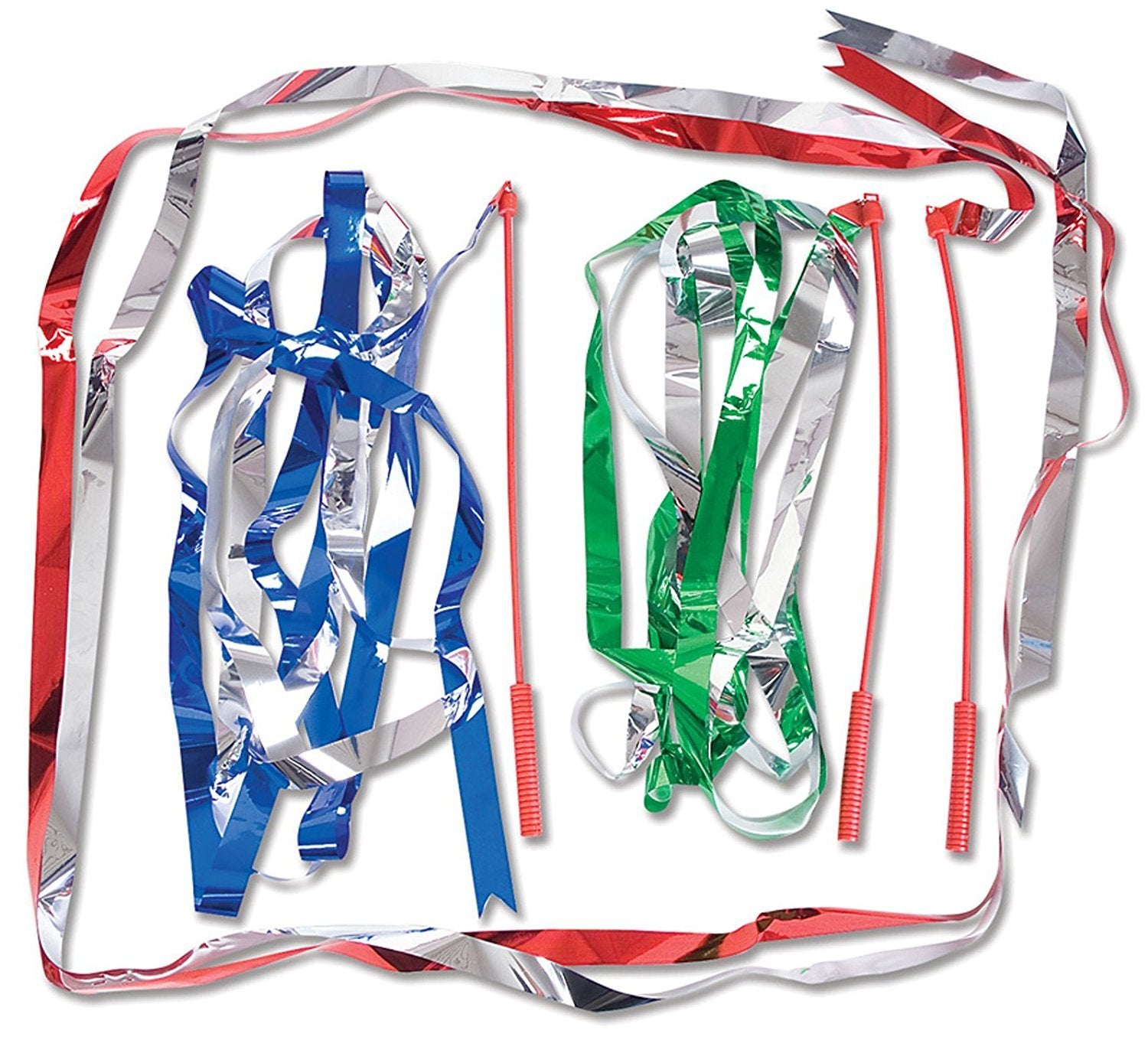 Streamer Wand Party Supplies (Various - color may vary)12 pack