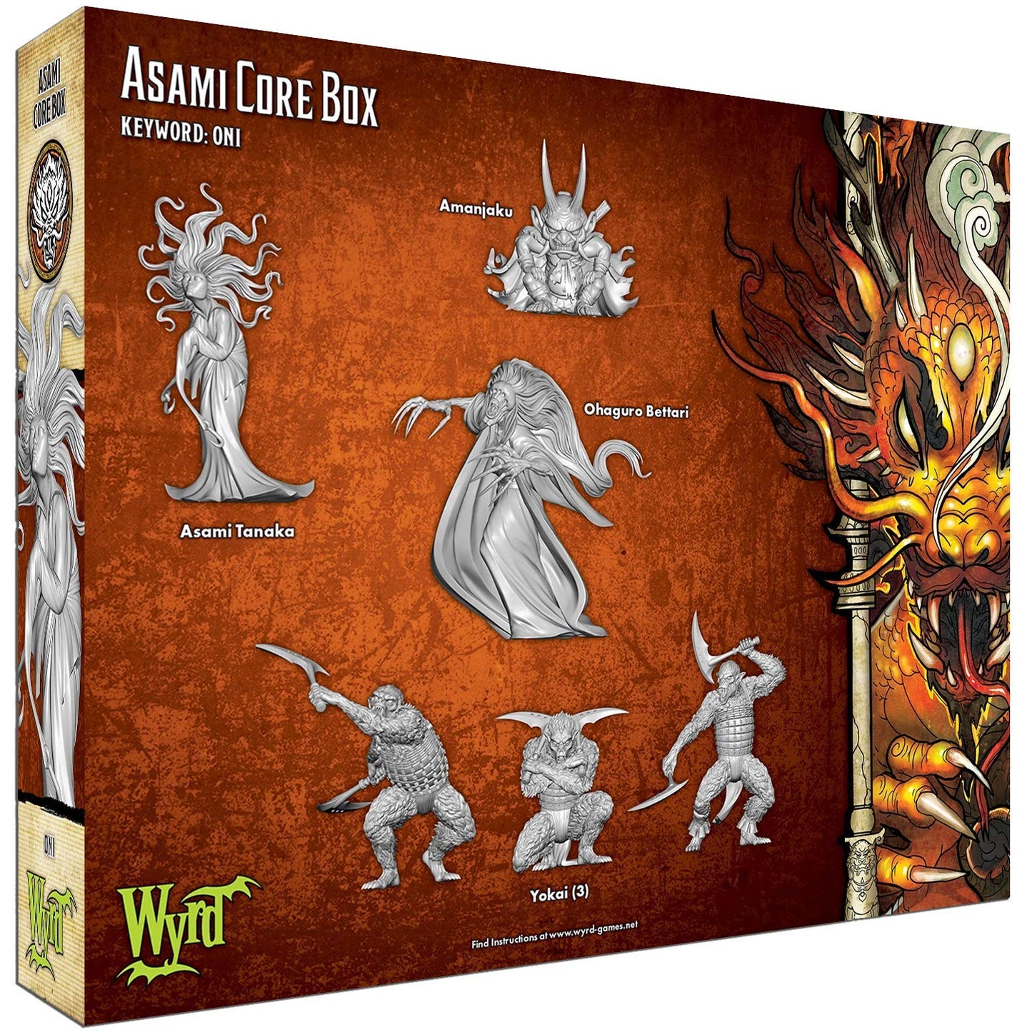 Malifaux Third Edition Ten Thunders Asami Core Box