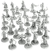 Townsfolk Mini Fantasy Figures Non Player Characters NPC - 32 Unique Miniatures - Nobility, Merchants, Peasants, Entertainers - 