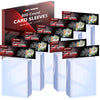 800 Count Penny Card Sleeves For Trading Cards, Soft Card Protector Sleeves For Mtg, Tcg, Baseball, Football, Game, Standard Car