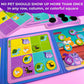 Quokka Magnetic Sudoku Toddler Puzzles Ages 2-4 - 20 Pieces Puzzles For Kids Ages 4-6 - Puzzle For Kids Ages 3-5 Sudoku Book With 3 Levels: Easy, Medium, Hard - Educational Portable Travel Game