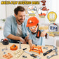 Kids Tool Set Toys, 48 Pcs Toddler Tool Set with Portable Tool Box, Electronic Toy Drill & Electric Chainsaw, Construction Tools
