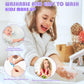 Kids Makeup Sets for Girls - 66 PCS Makeup for Kids with Dresser Vanity Case, Washable and Safe Girls Makeup Sets Ages 3-12, Chr