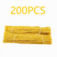 Waycreat 200 Pieces Pipe Cleaners Gold Chenille Stem for DIY Art Craft Decorations (6mm x 12 Inch)