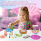 Nicella Unicorn Light-Up Terrarium Kit For Kids - Led Night Light Birthday Gift For Girls Ages 4 5 6 7 8-12 Year Old - Unicorn T