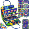 Busy Board Montessori Toys for Toddlers: Busy Book Sensory Board Quiet Book Educational Activity Book for 3 4 5 Year Old Gifts f
