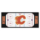 FANMATS 10609 NHL -Calgary Flames Rink Runner - 30in. x 72in.