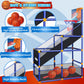 Arcade Basketball Game Set For Kids, Boy Toys Basketball Hoop With 4 Balls For 3 To 12 Years Old, Adjustable Height W/ Pump & St