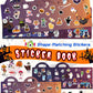 Walenced Halloween Reusable Sticker Book For Toddlers 2-4 Years, 2 Sets Halloween Stickers For Kids, Toddler Sticker Book Ages 1
