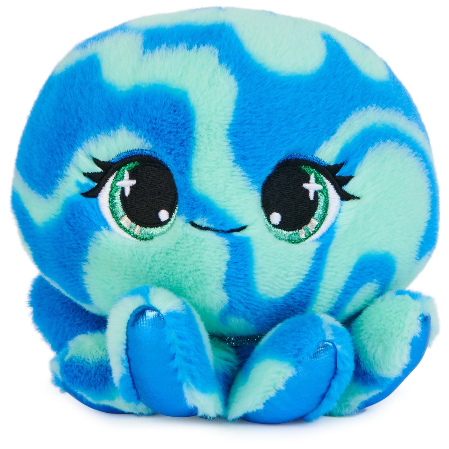 P.Lushes Designer Fashion Pets Marina Coves Premium Octopus Stuffed Animal, Blue And Green, 6   
