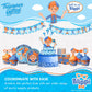 Treasures Gifted Officially Licensed Blippi Birthday Banner - Blippi Happy Birthday Banner - Blippi Birthday Party Supplies - Bl