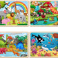 Large Puzzles For Kids Ages 4-6, 24 Piece Wooden Puzzles For Toddlers 3-4,Jigsaw Puzzles For Kids Ages 3-5,Preschool Educational