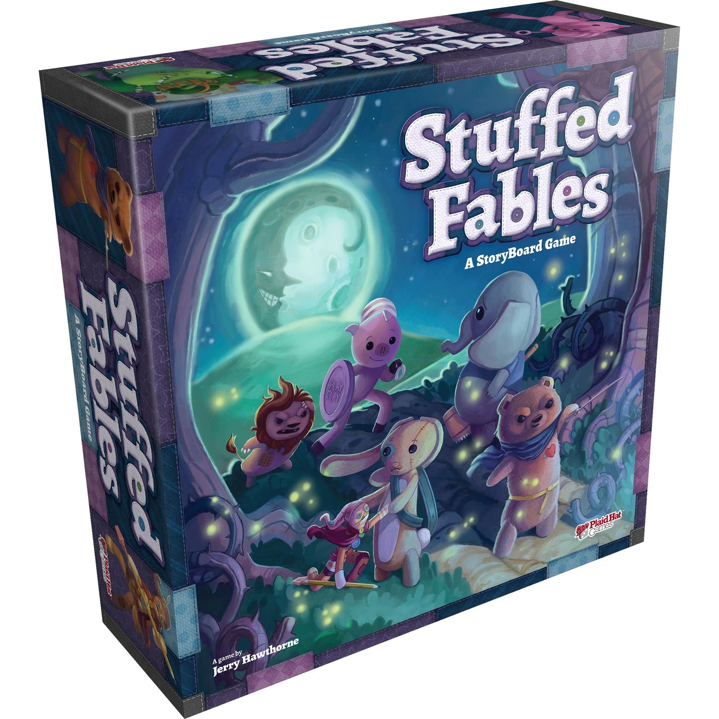 Z-Man Games Stuffed Fables Board Game | Storybook Adventure | 2-4 Players | Ages 7+ | Average Playtime 60-90 Minutes | Multi