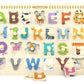 Wooden Peg Puzzles For Toddlers, Alphabet Learning Toys, Baby Puzzles Alphabet Board For Kids, Preschool Knob Puzzle For Boys Girls, Chunky Abc Shape Puzzles For 2 3 4 Year Old