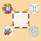 Picassotiles Clear Transparent Magnetic Building Tiles Blocks Expansion Construction Set Magnets Stem Learning Kit Educational T