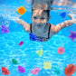 Diving Gem Pool Toys, Diving Gems For Pool For Kids, 16 Big Colorful Diamond Pirate Treasure Summer Underwater Gemstone Swimming