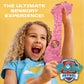 Paw Patrol Slimygloop Mix'Ems, 2.5 Oz Bubblegum Cloud Slime, Fun Mix-Ins, Rubber Skye Paw Patrol Charm, Paw Patrol Toys, 3 Year Old Boy Toys, Fidget Toy, Super Soft Non-Sticky Stress Relief Toy