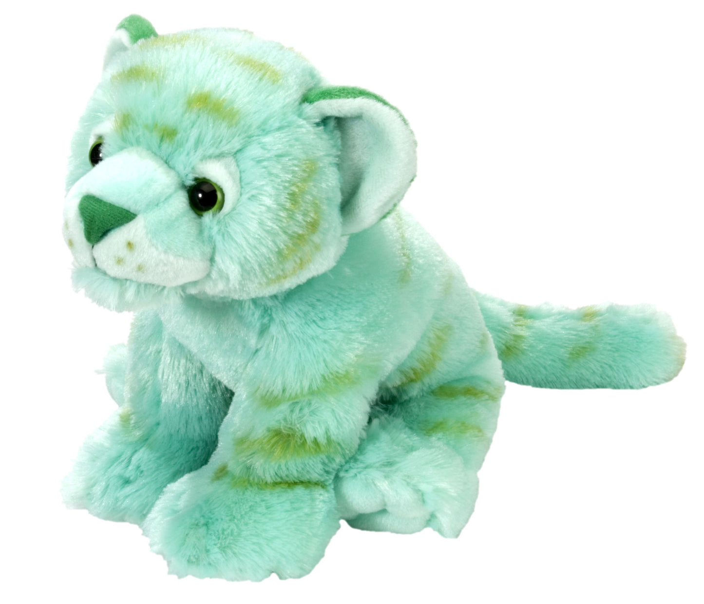 WILD REPUBLIC Mint Green Tiger Plush Toy - 12 Cuddlekins Stuffed Animal for Kids, Perfect Gift