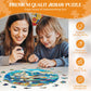 Wooden Puzzles for mature-themeds  Leisurely Otter Unique Shaped Wood Puzzles mature-themed  Wooden Jigsaw Puzzles for mature-themeds Kids  Christmas Birthday Gifts for Friends Family Game (11.4 * 11.3n 200pcs)