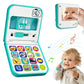 Iplay, Ilearn Baby Cell Phone Toy 6-12 Month, Toddler Flip Smartphone Pretend Play Mirror Sound, Kids Music Learning Montessori Travel Game, Infant Fun Birthday Gift 12-18M, Children Boy Girl 1 2 3 Yr