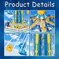 UROINT Swing-Ride Building Set  Motorized Electric Control LED Light  City Amusement Park Toy for Boy Girl Ages 6 7 8 9+  Birthday Gifts for mature-themed Kid Teen  Theme Construction Collection 1892pcs