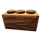 Playkids 3 Wheel Puzzle Box - Wooden Secret Lock Puzzle, Brown, Model: 3WheelPuzzleBox