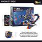 52Toys Beastbox Bb-60 Hurrican Deformation Toys Action Figure, Converting Toys In Mecha And Cube, Perfect Birthday Party Gift For Teens And Adults, Based On Scorpions