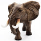Gemini&Genius Elephant Toy For Kid, Safari Animal Toy, Realistic 7' Large Elephant Action Figure Toy, Wild Life Toys, Great Gift, Collection, Cake Topper, Storytelling Prop And Decor For Kids