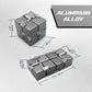 Dolasev Metal Fidget Toys, Infinity Cube Fidget Toys, Fidgets Blocks For Kids Adults Teens, Handheld Toys For Anxiety Sensory To