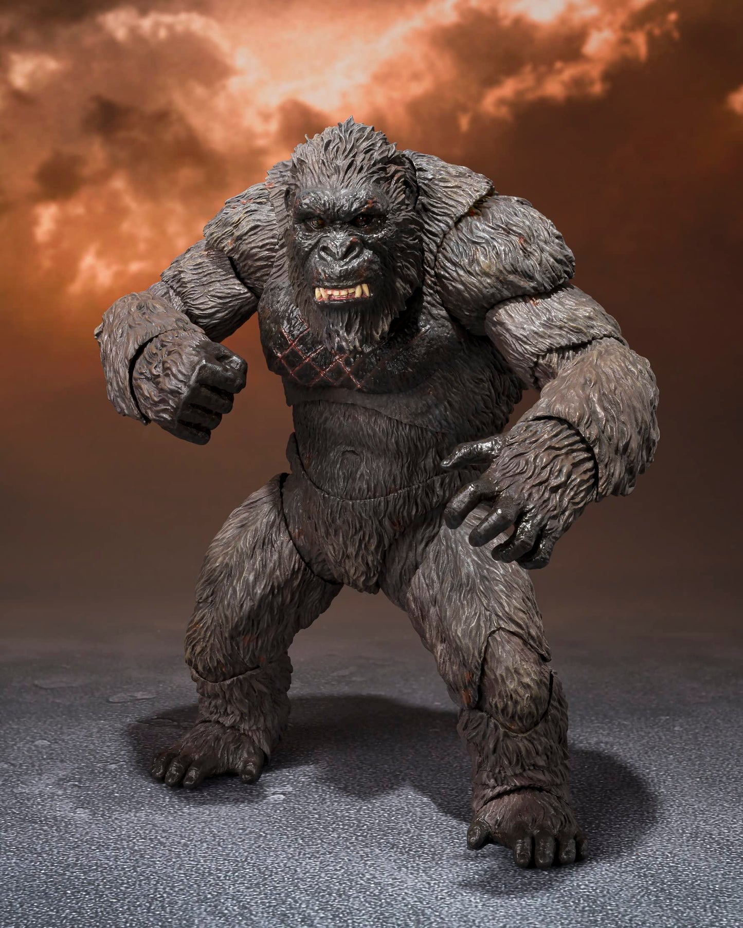 TAMASHII NATIONS - Godzilla vs Kong 2021 - Kong - Event limited availability Color Edition  Bandai Spirits S.H.MonsterArts Action Figure