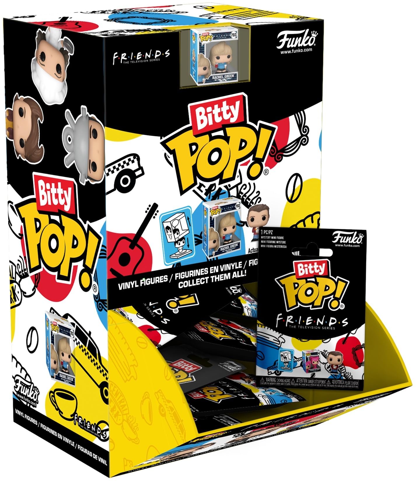 Funko Bitty Pop! Singles: Friends (One Random Bitty Pop! Per Purchase)