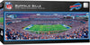 MasterPieces 1000 Piece NFL Buffalo Bills Jigsaw Puzzle - Panoramic 13"x39" - Cardboard, Team Color