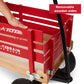 Radio Flyer All-Terrain Cargo Wagon For Kids, Garden And Cargo, Red Wagon For Ages 1.5+