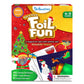 Skillmatics Foil Fun - Holiday Magic, No Mess Art For Kids, Christmas Craft Kits & Supplies, Diy Creative Activity, Travel Toys, Gifts For Boys & Girls Ages 4, 5, 6, 7, 8, 9