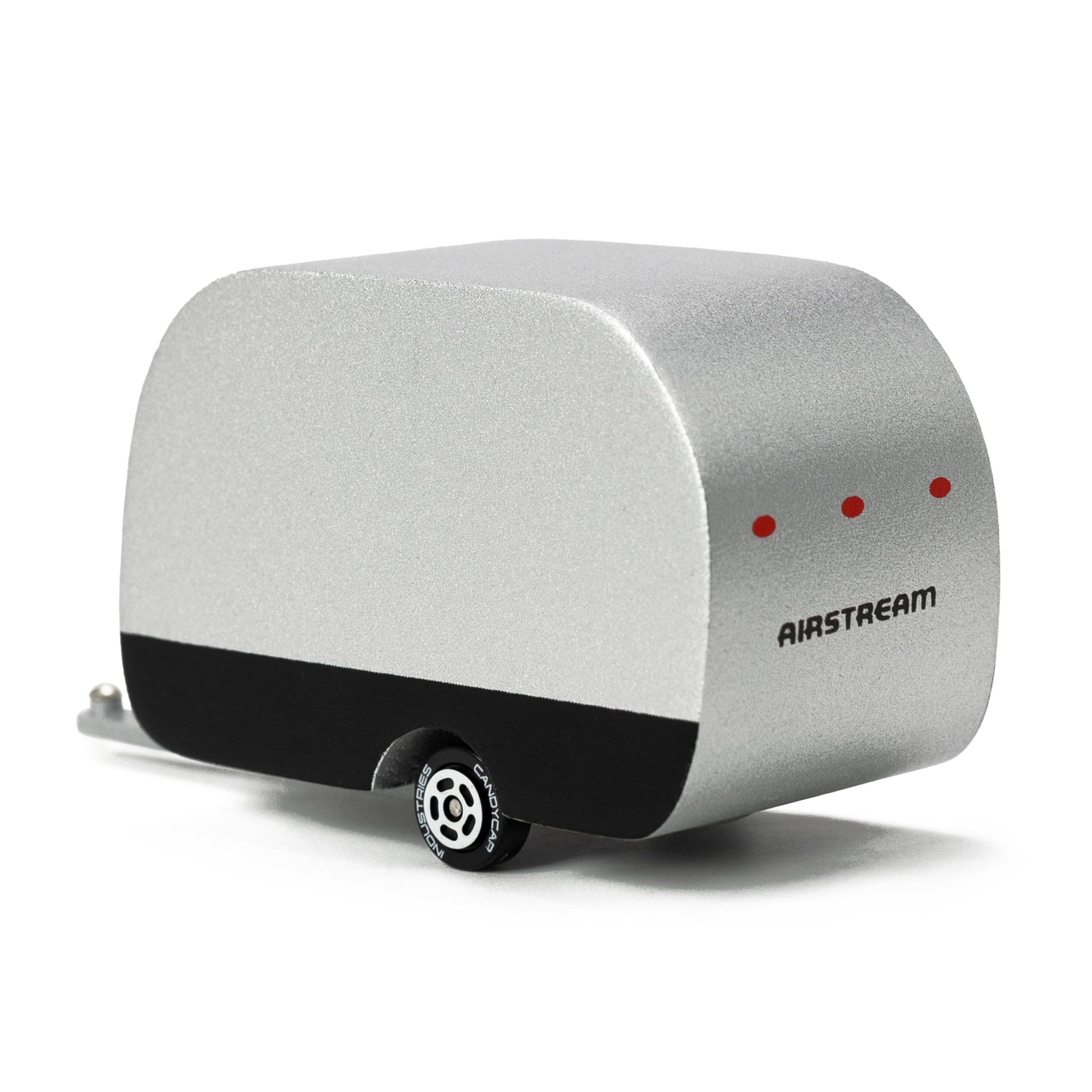 Candycar Wooden Diecast Collection - Airstream Camper, Premium Handcrafted Beech Wood Toy Car