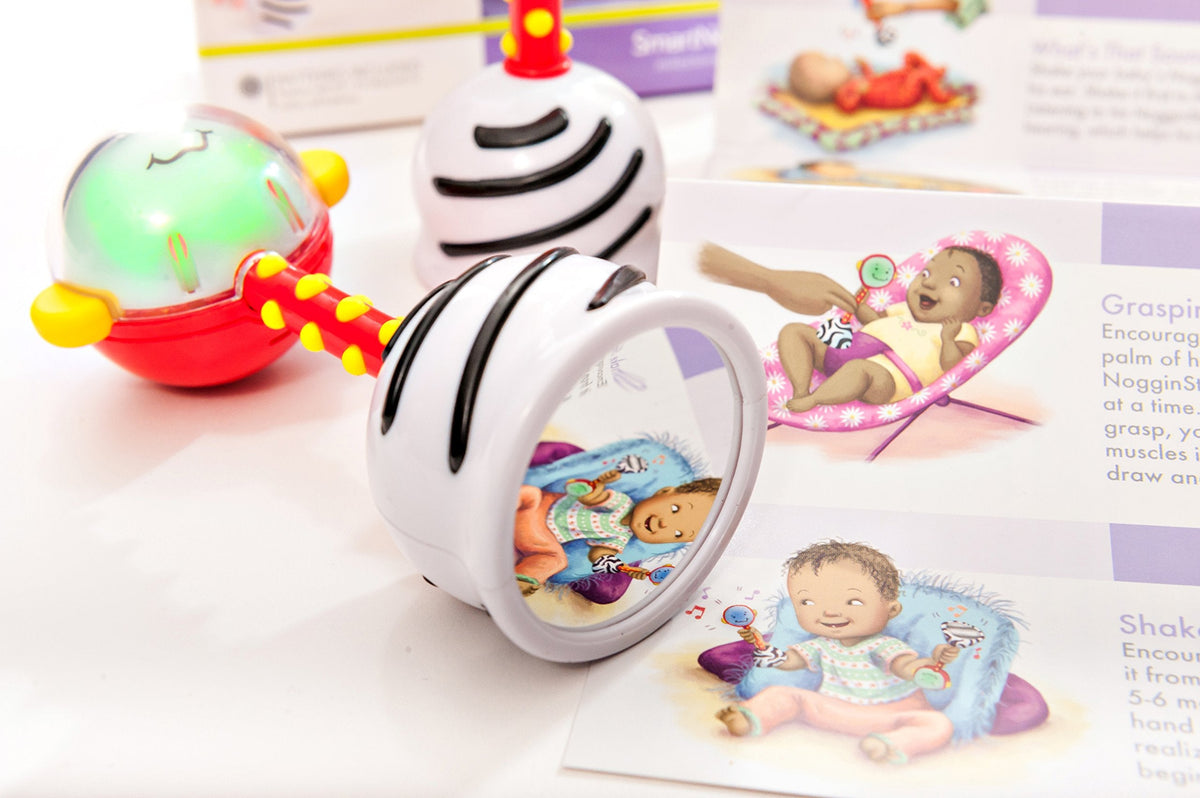 Light-Up Developmental Baby Rattle ,Infants Multi-Activity Toy