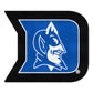 Fanmats 7925 Duke University Blue Devils Nylon Mascot Shaped Rug