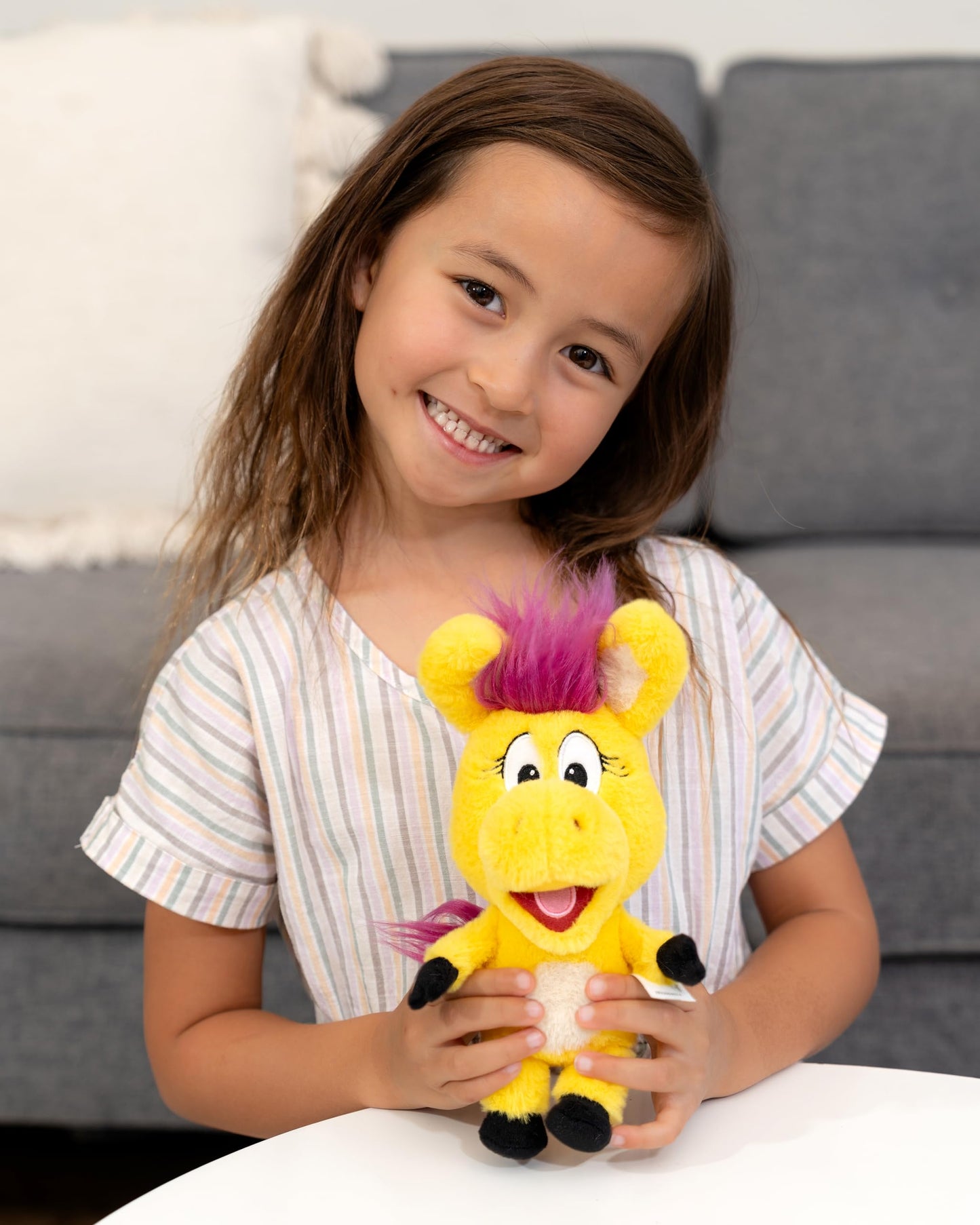 Jada Toys Donkey Hodie 8'' Sound Plush Twin Pack - Donkey Hodie & Bob Dog - Squeeze For Phrases From Preschool Show Donkey Hodie