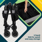Safety 1st Summit Quad Wagon Stroller, Grey Harbor, Model CV458HNC, Durable Polyester Material