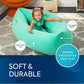 Bouncyband Medium Comfy Peapod Sensory Chair - Green 60 - Fun  Inflatable Peapod Chair Provides Therapeutic Sensory Relief and Compression for Kids Ages 6-12  Includes Electric Air Pump