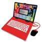 Lexibook Miraculous - Educational And Bilingual Laptop English/Spanish - Toy For Child Kid (Boys & Girls) 124 Activities, Learn Play Games And Music With Ladybug - Red/Black Jc598Mii2