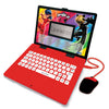 Lexibook Miraculous - Educational And Bilingual Laptop English/Spanish - Toy For Child Kid (Boys & Girls) 124 Activities, Learn Play Games And Music With Ladybug - Red/Black Jc598Mii2