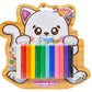Kiddy Clay 12 Modelling & Sculpting Clay (200G.), Colourful Reusable Diy Soft, Creative Art Skill & Crafts, Ideal Gift For Kids 