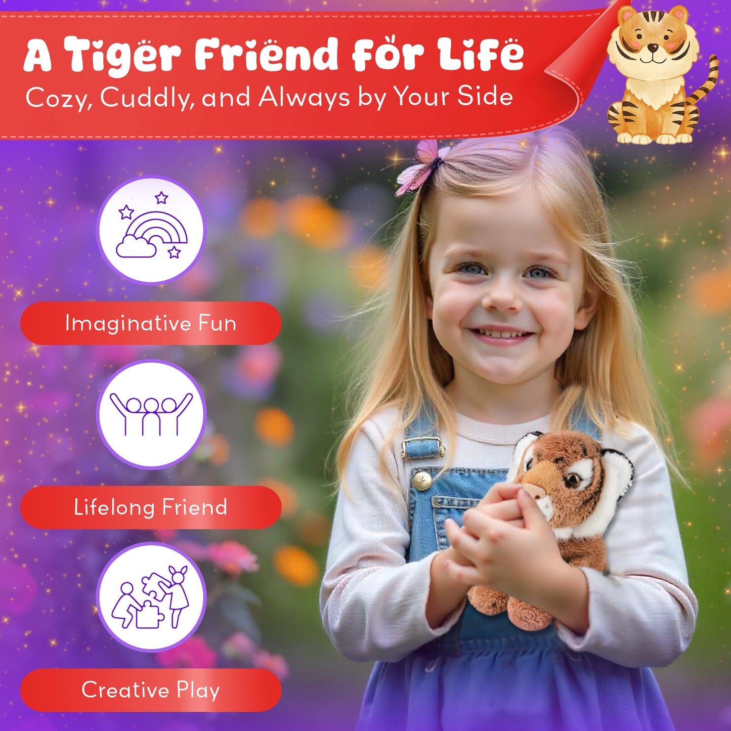 Forest & Twelfth 5'' Stuffed Animal, Soft Plush Toy, Cute Stuffed Animal For Boys And Girls, Realistic Looking Small Stuffed Ani