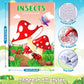 Benlouis 24 Pcs Insects Mini Coloring Books Kids Spring Butterfly Bee Beetle Party Favors Activity Books Bulk For Kids Spring Bi