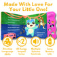 Astro Learns English Children's Songs Musical Books, Interactive Sound Toy, Pink & Blue for Toddlers Ages 1-3