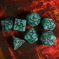 HDdais DND Dice Set, 7PCS Crackle Design Polyhedral Dice Set D&D for Dungeons and Dragons Role Playing Game and Other Tabletop G
